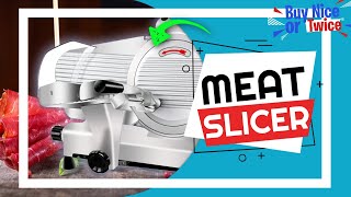 ✅ TOP 5 Best Meat Slicer  Today’s Top Picks [upl. by Akcira]