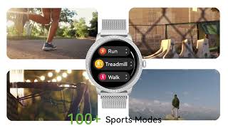 AltaFit Bluetooth Smartwatch with Extra Milanese Band [upl. by Elocaj]