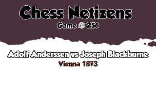 Adolf Anderssen vs Joseph Blackburne • Vienna 1873 [upl. by Wachtel]