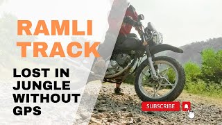 Ramli track part 2  Suzuki GS 150 offroad track Islamabad [upl. by Nigem]