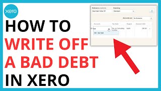 How to Write Off a Bad Debt in Xero QUICK GUIDE [upl. by Irtak]