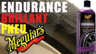 TEST PNEU NOIR BRILLANT Meguiars  Tyre Gel [upl. by Ntsuj]