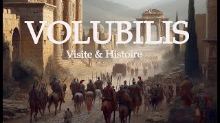 Visite et Histoire de Volubilis un site Romain au Maroc Tourisme et Voyage [upl. by Aloisius554]