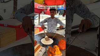 Paneer Roll in just 30 paneertikka rolls shortsvideo [upl. by Anawd601]