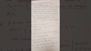 PG TRB MATHS REAL ANALYSIS CONTINUOUS FUNCTION EXAMPLE [upl. by Sanborn]