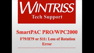 SmartPAC PRO Integrated with WPC2000  F79H79 or S11 Error [upl. by Eniamert]