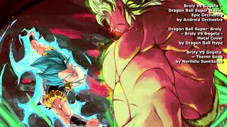 Broly vs Gogeta Theme Dragon Ball Super Broly  Epic Triple Mix [upl. by Harte]