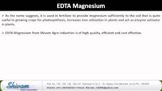 Information on EDTA Ethylenediaminetetraacetic acid Products by wwwshivamagroindcom [upl. by Aivataj]