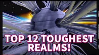 THE MOST 12 DIFFICULT RACING REALMS RANKED TOP 5 ARE NASTY REALM RANKINGS PART 2 [upl. by Ahsenat]