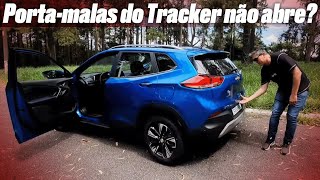 Portamalas do novo Tracker não abre Por que ele emperrou durante o lançamento  A Roda Explica [upl. by Adia949]