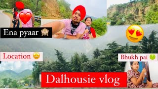 First trip with Tavleen ❤️🙈  DALHOUSIE VLOG  Pannu Tavleen  Pannubaljinder  2021 [upl. by Annocahs]