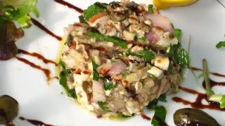 Tartare de champignons de Paris végan [upl. by Victorie305]