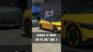 Zeekr 001FR and 007 spotted in Sydney ahead of EV AutoShow [upl. by Areyk]