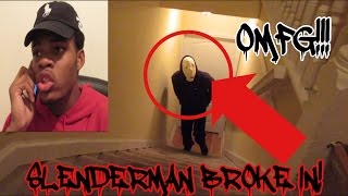 SLENDER MAN BREAKS INTO MY HOUSE OMG I CALLED 911 [upl. by Adila174]