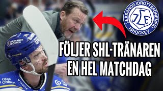 Följer Leksands tränare en hel matchdag [upl. by Betti537]