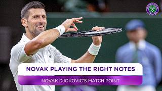 Novak Djokovic  Winning moment  Third round  Wimbledon 2024 [upl. by Eikcin99]