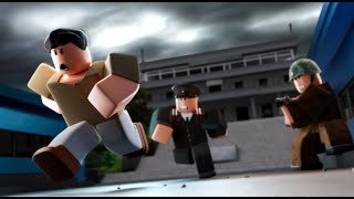 Playing Joint Security Area on roblox warzone [upl. by Nerha]