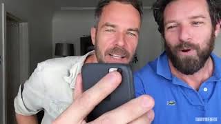 Ian Bohen amp Jr Bourne  Best moments during their facebook live on the 160917 [upl. by Thad]