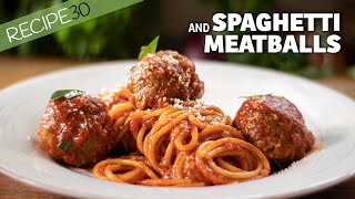 Spaghetti and Meatballs Your New Favorite Recipe [upl. by Lehsar]