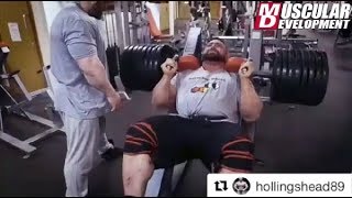 Luke Sandoe amp James Hollingshead – mega heavy leg training [upl. by Eniron]