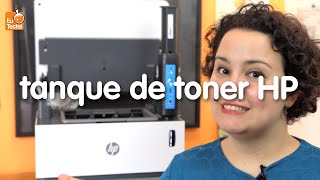 Unboxing e handson da Neverstop a impressora tanque de toner da HP [upl. by Emoryt517]