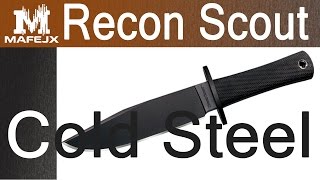 Recon Scout тактический нож от Cold Steel [upl. by Standice]