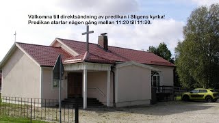 Stigens kyrka 21 sön ef Trefaldighet [upl. by Novhaj36]