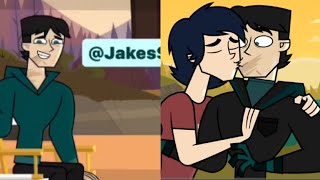 TOM STILL LOVES JAKE 🤔🤭 jam👀🍉👮‍♂️ twitter jake tom disventurecamp totaldrama love [upl. by Othella33]