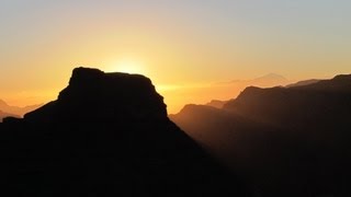 Puesta de sol desde El Carrizal de Tejeda en Gran Canaria [upl. by Torrey611]