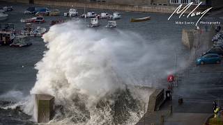 OPHELIA STORM 2017  PORTHLEVEN [upl. by Sisto358]