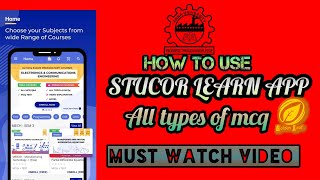 ANNA UNIVERSITY MCQ NOTES IN STUCOR LEARN APP  HOW TO USE STUCOR LEARN APP  IMPORTANT QUESTIONS [upl. by Marr]