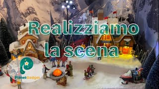 Realizziamo in 5 minuti un villaggio Lemax  Collezione Vail Village  HD [upl. by Hasen]