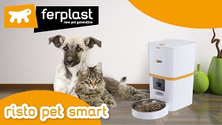 RISTO PET SMART Mangiaotoia Automatica con App Videocamera HD e Sensore AntiBlocco [upl. by Stone997]