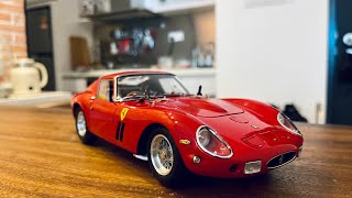 CMC Ferrari 250 GTO Red 118 Scale Unboxing [upl. by Erina]