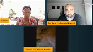 Howshua Amariel humbly DESTROYS Ron Dalton Jr’s Theory on Biblical Promised Land [upl. by Eedrahc]