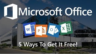 5 Ways You Can Use Microsoft Office for Free [upl. by Noel870]