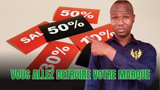 Faire des promotions et rabais détruisent votre marque [upl. by Bilow685]