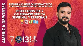 Resultados de la Semifinal y Repechaje de ida Calendario Semifinal y Repechaje de vuelta Copa CA [upl. by Val693]