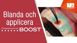 Blanda och applicera Opalescence™ Boost™ för medicinsk tandblekning på kliniken [upl. by Jasisa898]