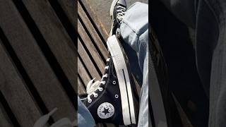 Black Converse Chuck 70 High Top A Timeless Look👟 Converse ConverseOriginal [upl. by Roderic]