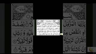 Surah Al  Muzammil  Surah Muzammil shorts quran surahmuzammil surahalmuzammil [upl. by Sev775]