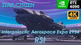 Star Citizen IAE 2954  RSI Full Visit No Commentary [upl. by Gemmell]