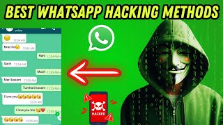 Top 10 Must Know Whatsapp Hacking Methods  How to hack Whatsapp  Whatsapp Chat Hack [upl. by Initirb867]