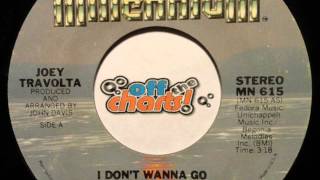 Joey Travolta  I Dont Wanna Go ■ 45 RPM 1978 ■ OffTheCharts365 [upl. by Ardnaz]