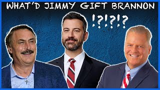 Brannon Howse and Mike Lindell Unveil the Gift Jimmy Kimmel Sent to Brannon Part 1 [upl. by Hessney625]