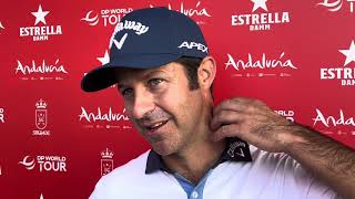 Estrella Damm NA Andalucía Masters 2024  Declaraciones del subcampeón Jorge Campillo 4ª Ronda [upl. by Ardnosal]