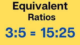 Equivalent Ratios [upl. by Atiana655]