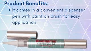 BioEnamel  Remineralizing amp Desensitizing Gel Fortified with Bioglass  Prevest DenPro [upl. by Perloff294]