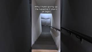 Basement Stairs horror horrorshorts creepy basement jumpscare [upl. by Rehsa]