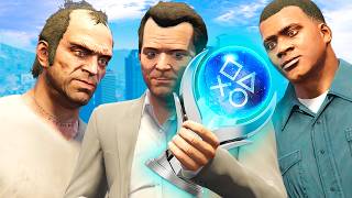 Saqué el TROFEO PLATINO de GTA 5 [upl. by Nyletak]